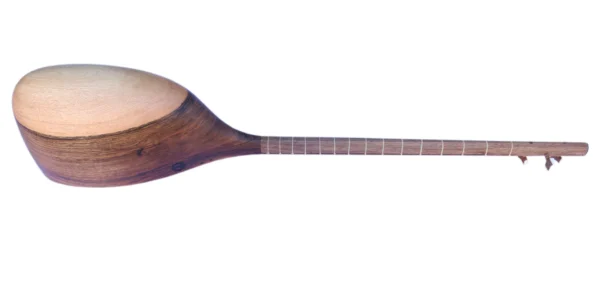 Professional Carved Walnut Persian Tanboor MOT-5