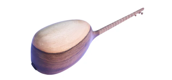 Professional Carved Walnut Persian Tanboor MOT-5