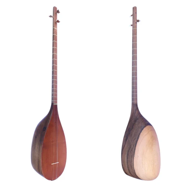 Professional Carved Walnut Persian Tanboor MOT-5